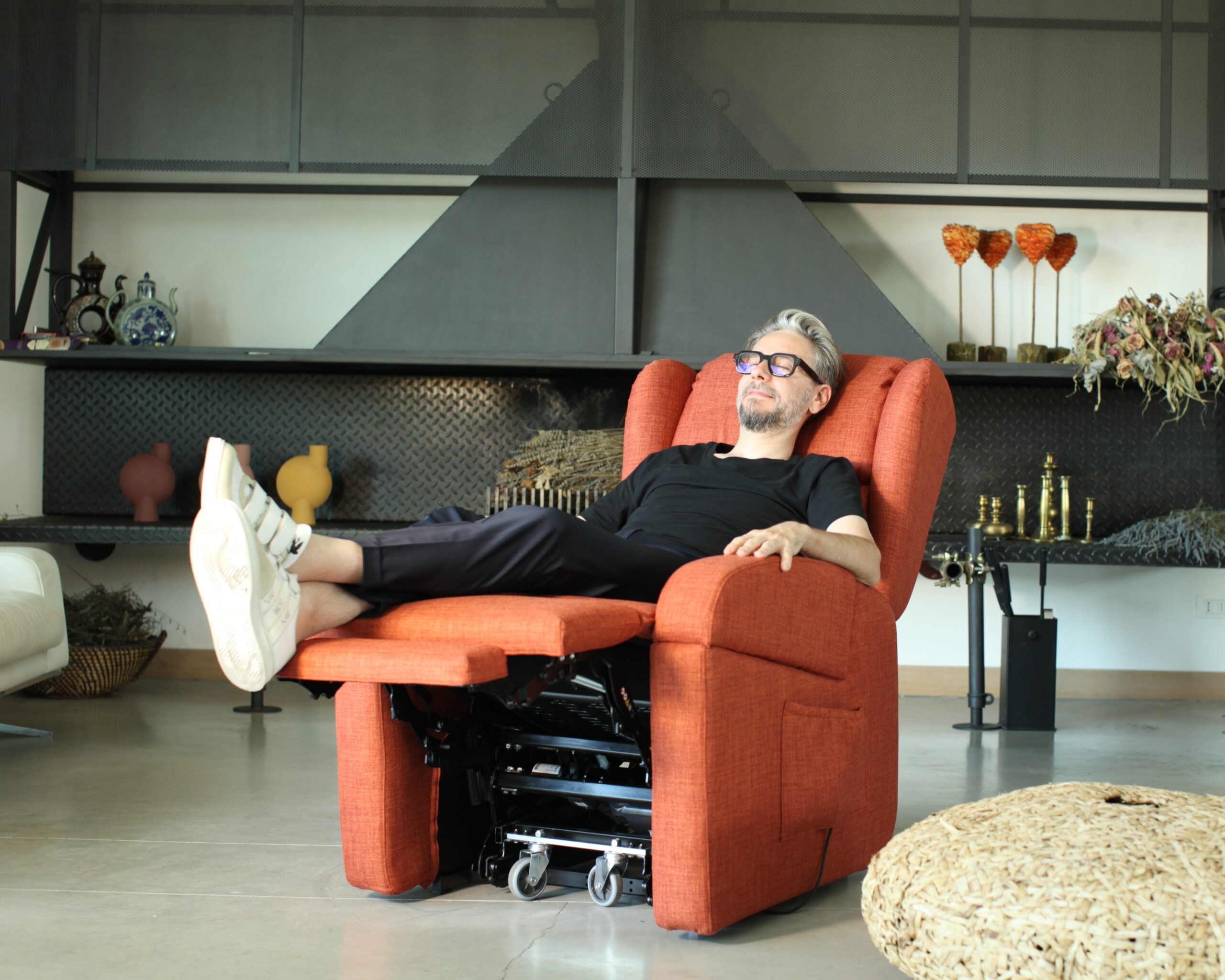 Poltrona relax gambe gonfie con posizione Zero Gravity